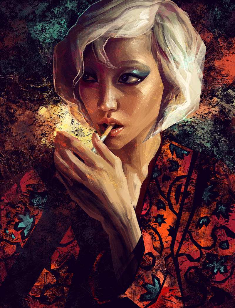 Girl Portrait by Olga-Tereshenko on DeviantArt