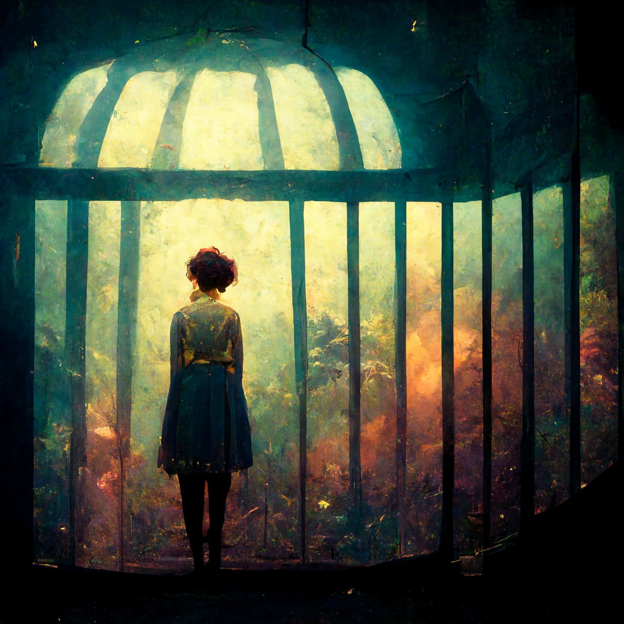 My Mind Is A Cage by less-dark on DeviantArt