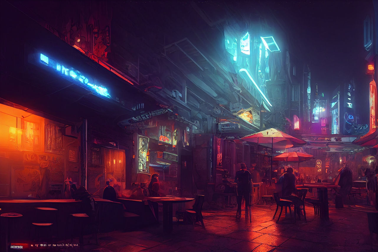 The Darkness of Downtown by Skorble on DeviantArt