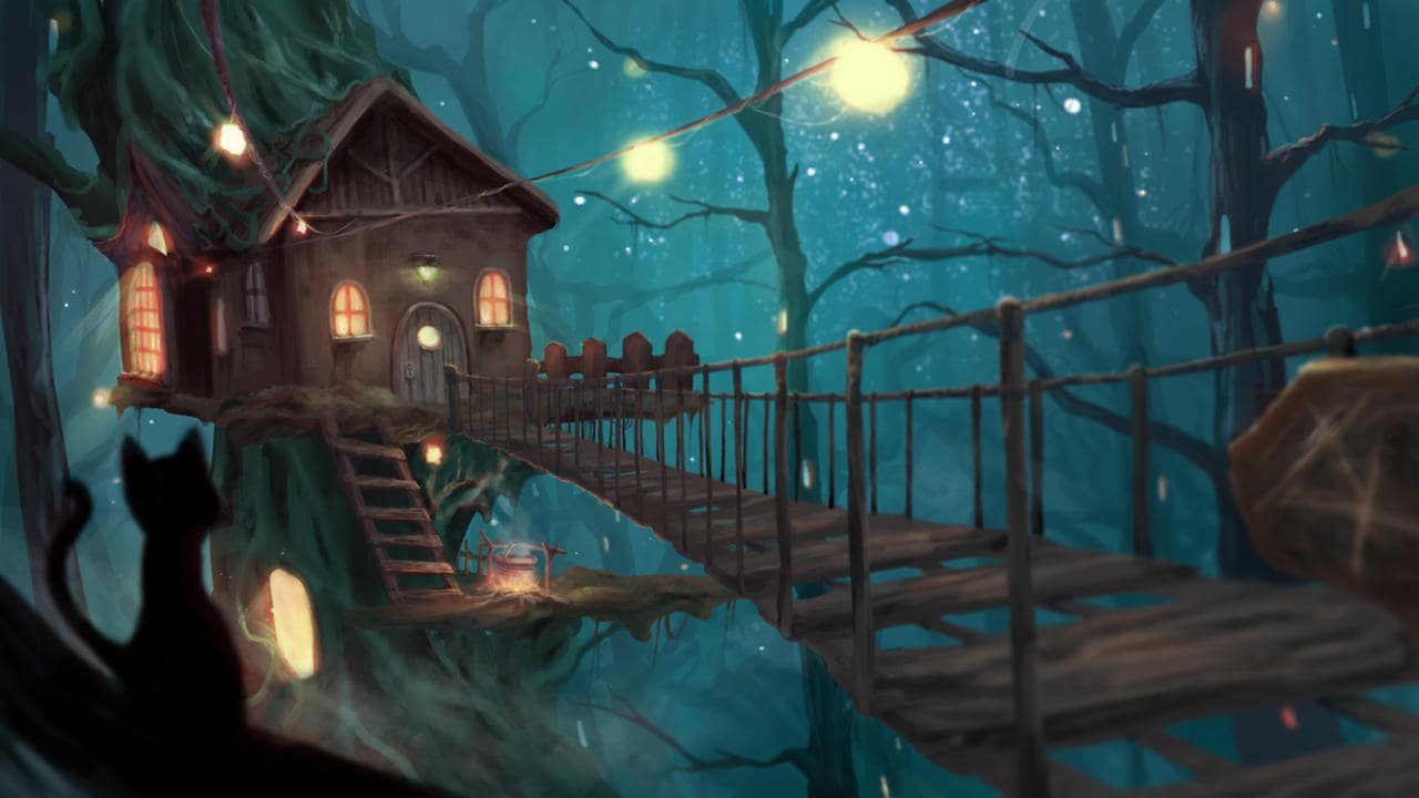 Treehouse in the woods by vV-ave on DeviantArt