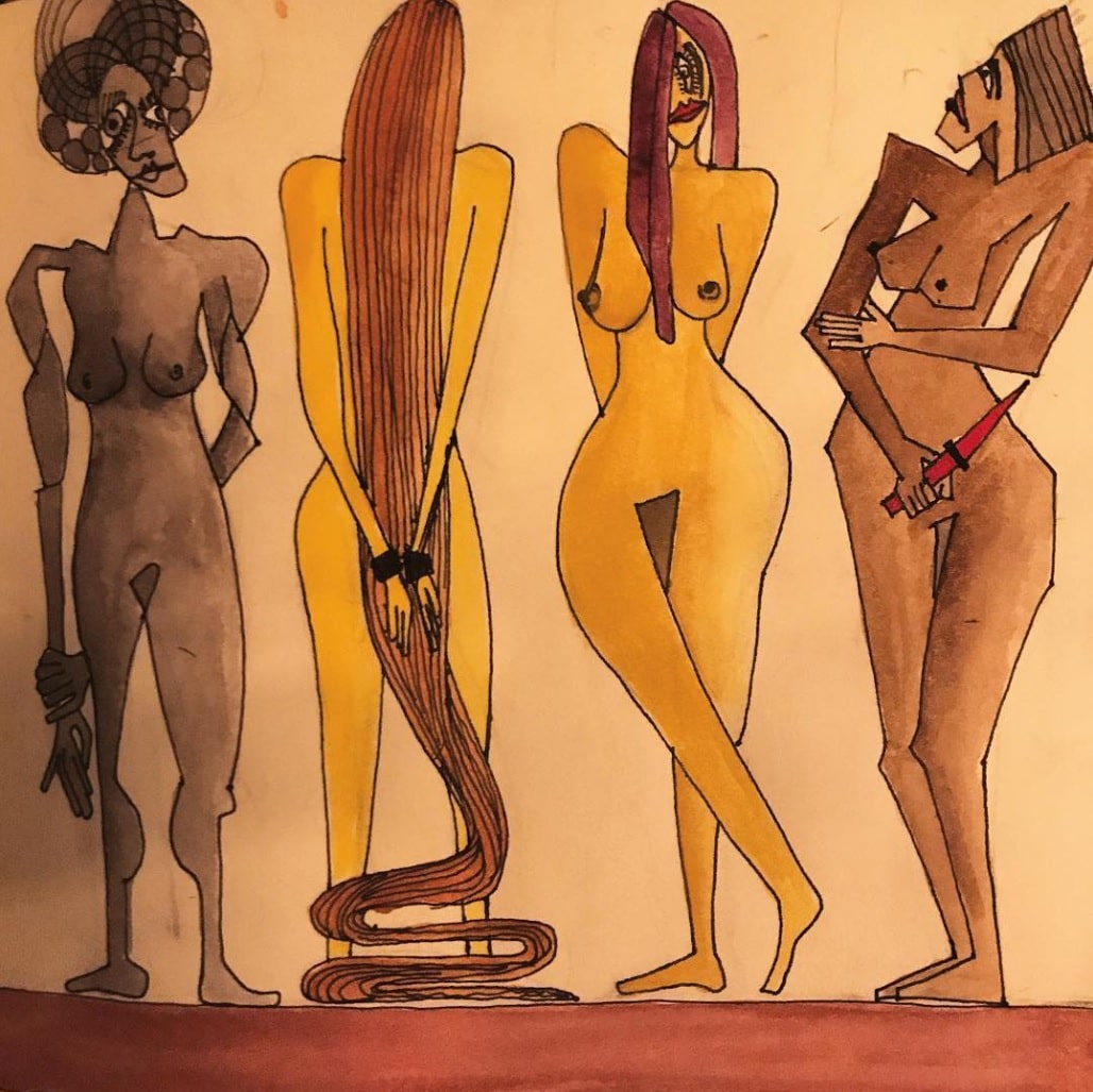 The four women by royedagher on Instagram