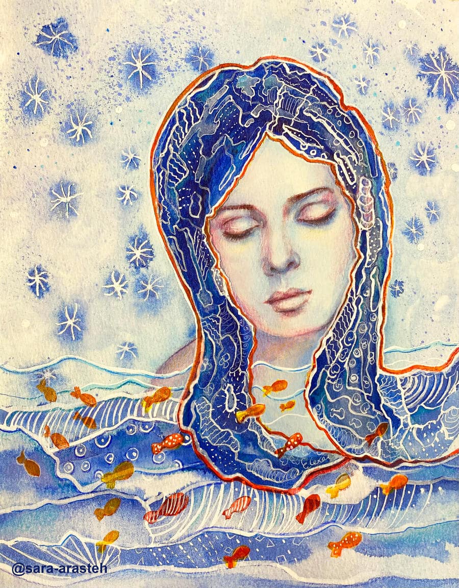 An Abstract Blue Dream by Sara-Arasteh on DeviantArt